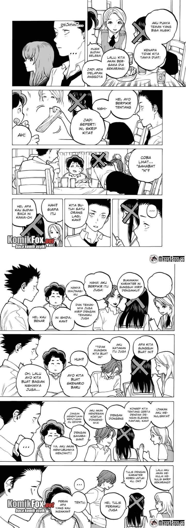 Koe no Katachi chapter 33 halaman 8