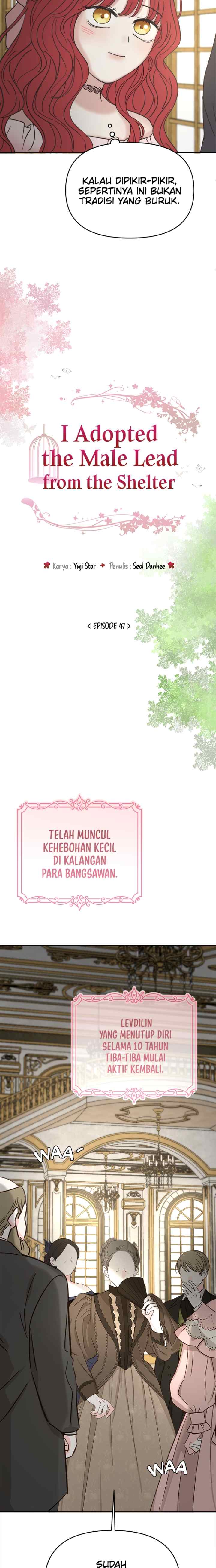 I Adopted a Male Lead From a Prison Shelter chapter 47 halaman 7