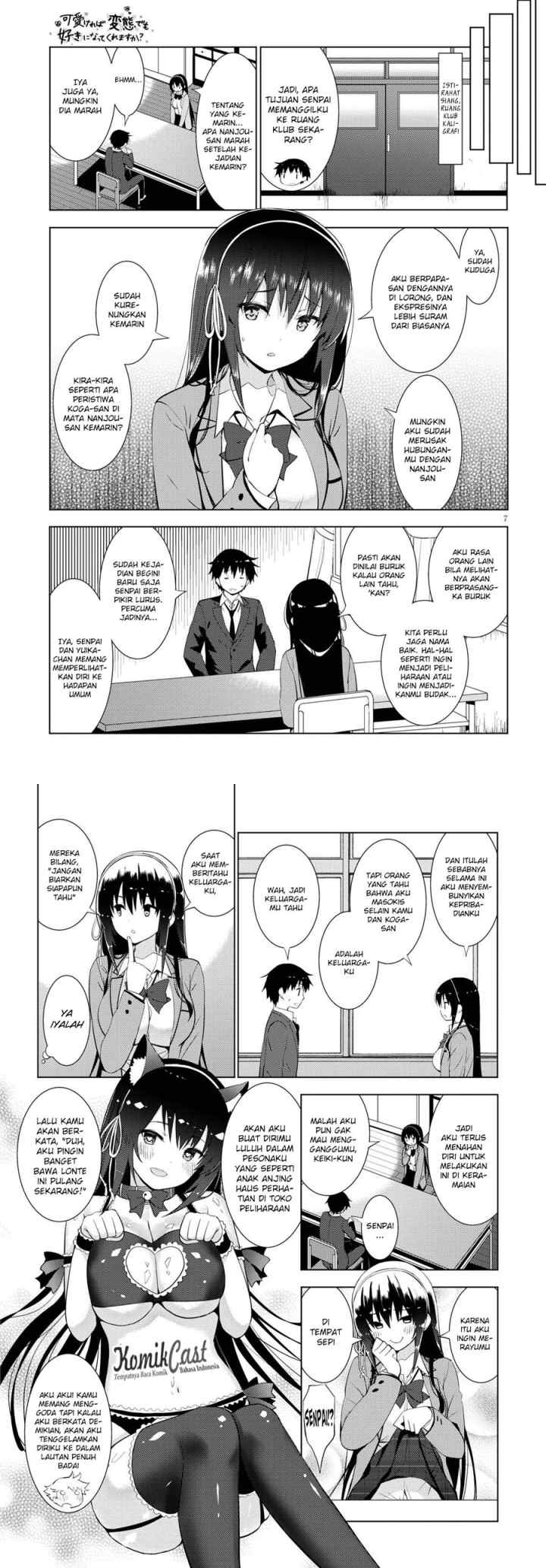 Kawaiikereba Hentai demo Suki ni Natte Kuremasu ka? chapter 10 halaman 4