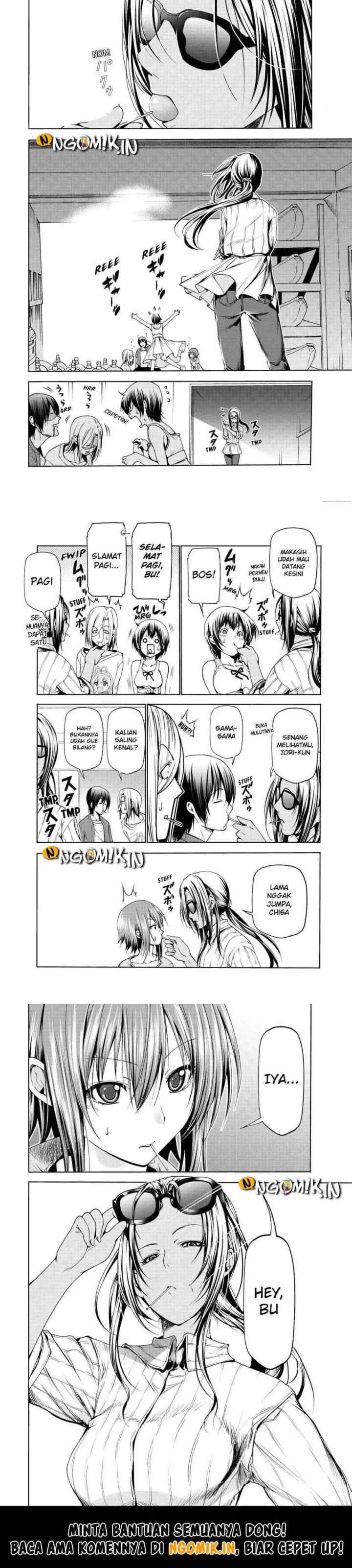 Grand Blue chapter 50 halaman 14