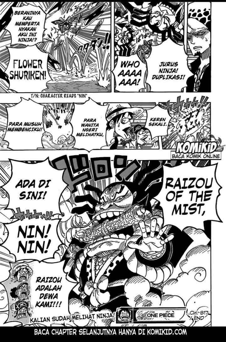 One Piece chapter 817 halaman 20