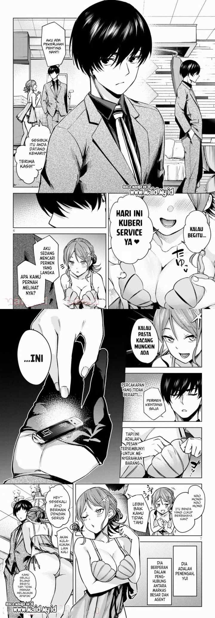 Honey Trap Sharehouse chapter 1.1 halaman 4