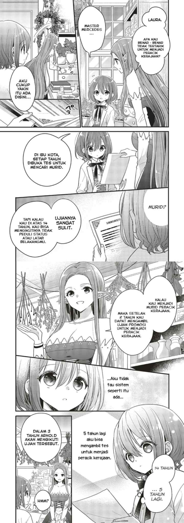 Yuusha-sama no Osananajimi to iu Shokugyou no Make Heroine ni Tensei shita no de, Chougoushi ni Job Change shimasu chapter 6 halaman 7