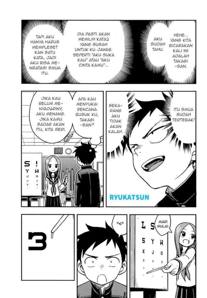 Karakai Jouzu no Takagi-san chapter 128 halaman 10