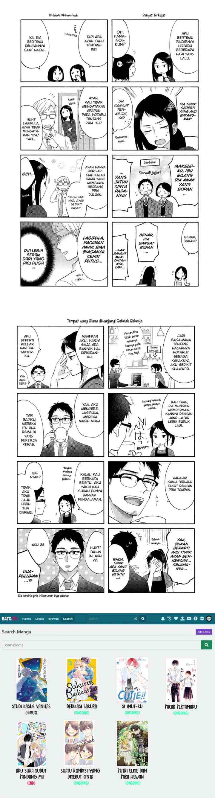 Hananoi-kun to Koi no Yamai chapter 22 halaman 14