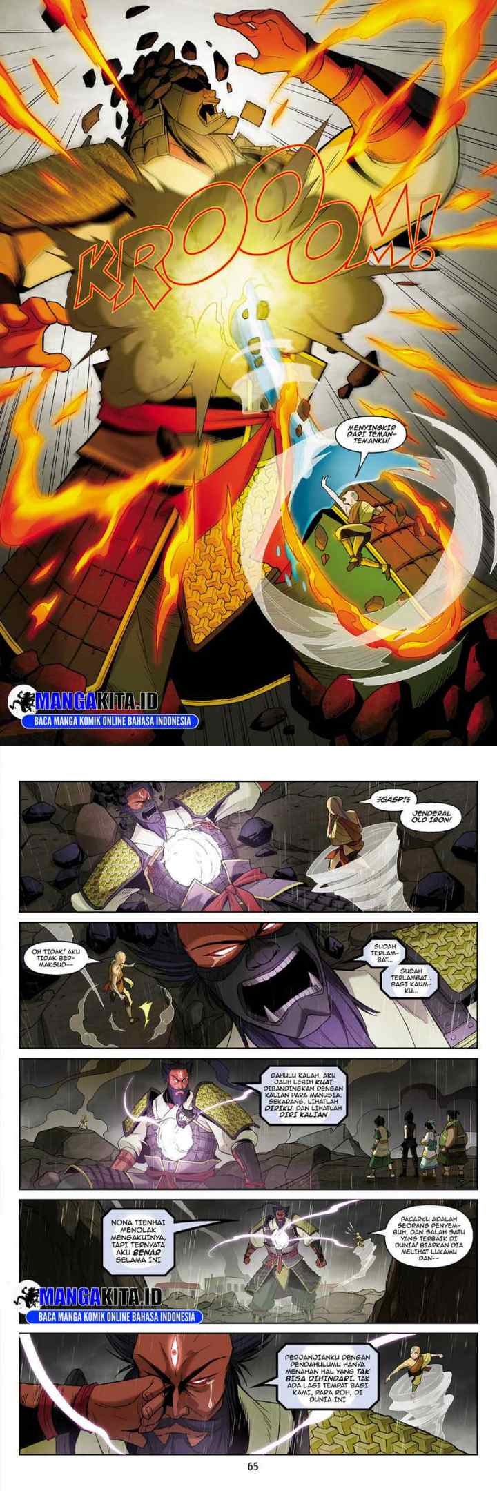 Avatar: The Last Airbender - The Rift chapter 3.3 halaman 6