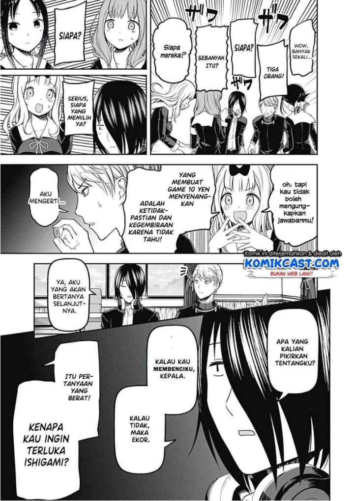Kaguya-sama wa Kokurasetai: Tensai-tachi no Renai Zunousen chapter 99 halaman 8