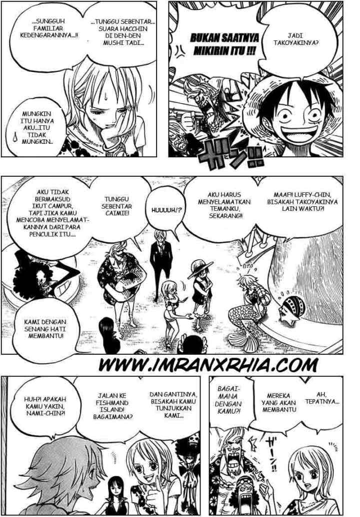One Piece chapter 491 halaman 9