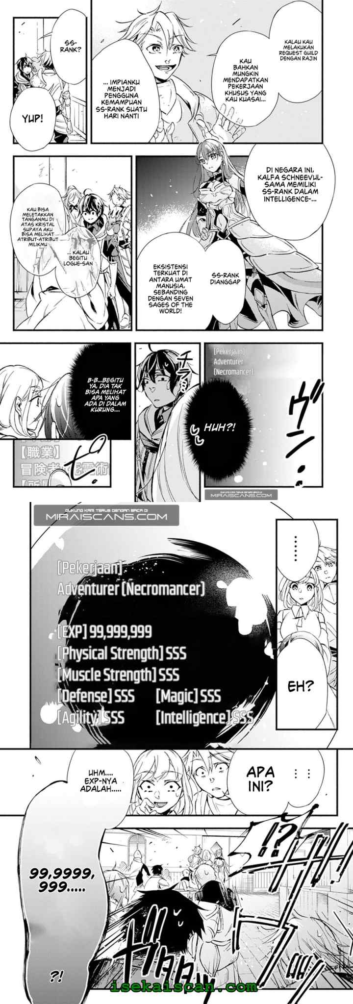 A Lone Necromancer Who Leads an Army of Immortals, Changed His Job to Become an SSS Rank Adventurer chapter 2 halaman 6