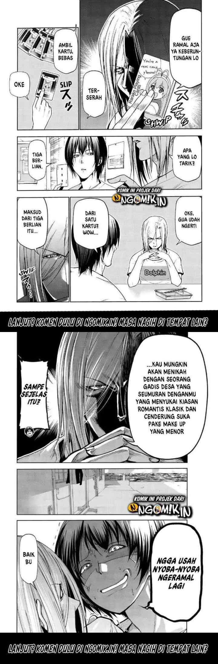 Grand Blue chapter 54 halaman 8