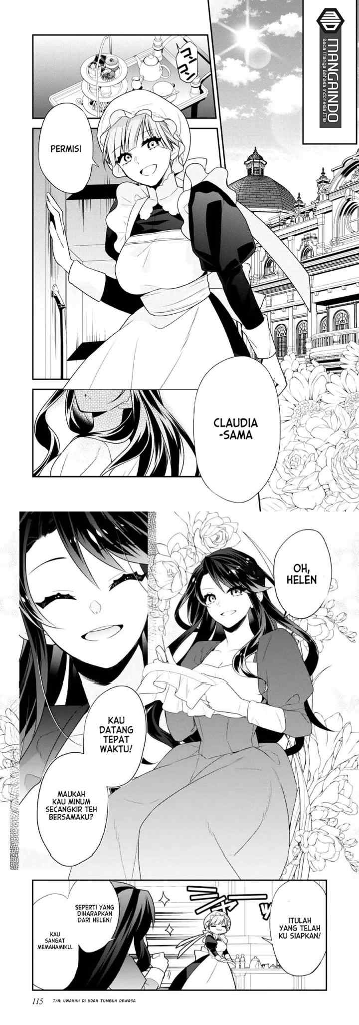 Danzaisareta Akuyaku Reijou wa, Gyakkou shite Kanpeki na Akujo wo Mezasu chapter 3 halaman 16