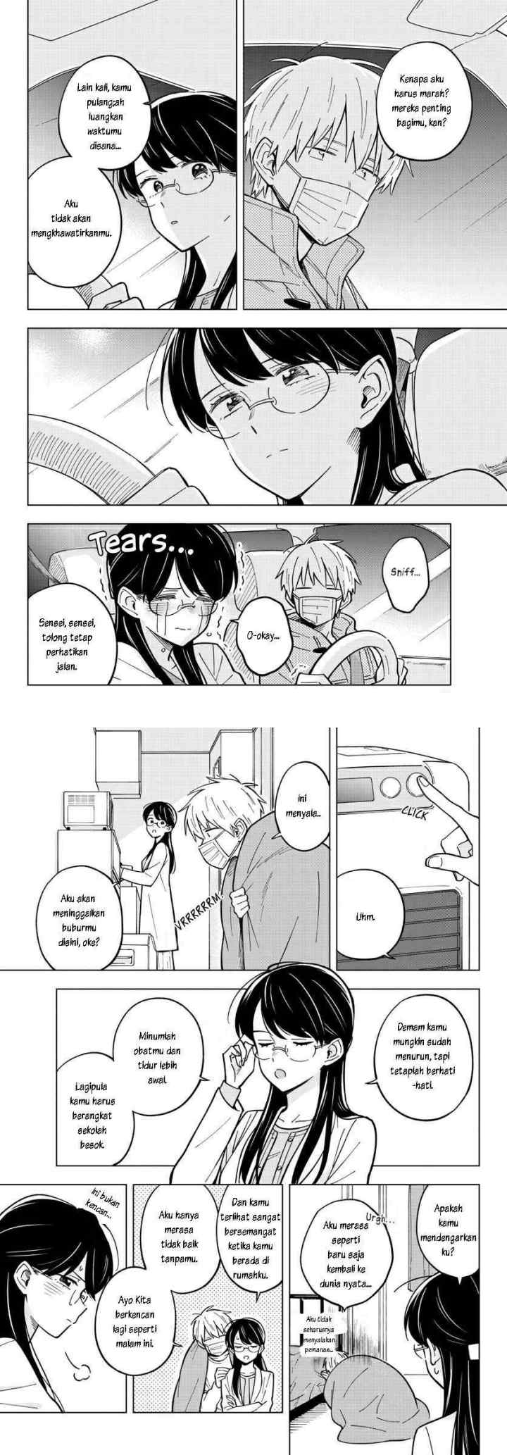 Sensei wa Koi wo Oshierarenai chapter 21 halaman 10