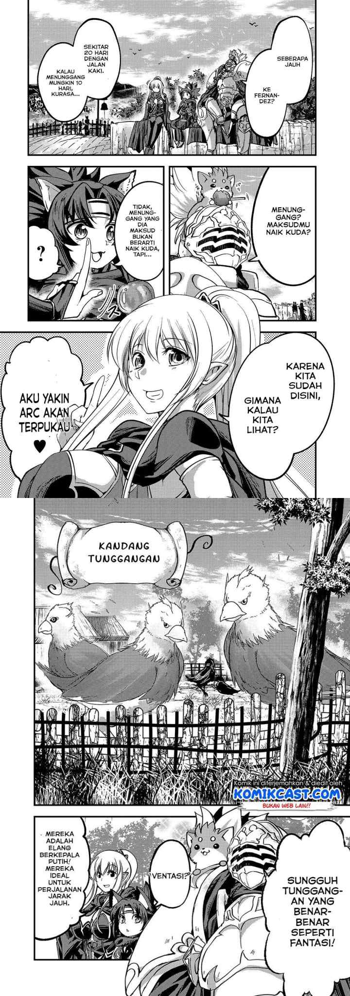Gaikotsu Kishi-sama, Tadaima Isekai e Odekakechuu chapter 27 halaman 10