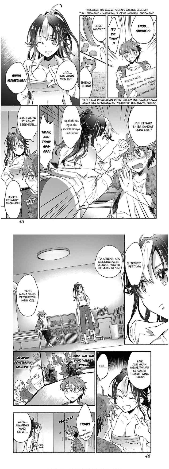 Yankee Musume ni Natsukarete Kotoshi mo Juken ni Shippai Shisou Desu chapter 2 halaman 6