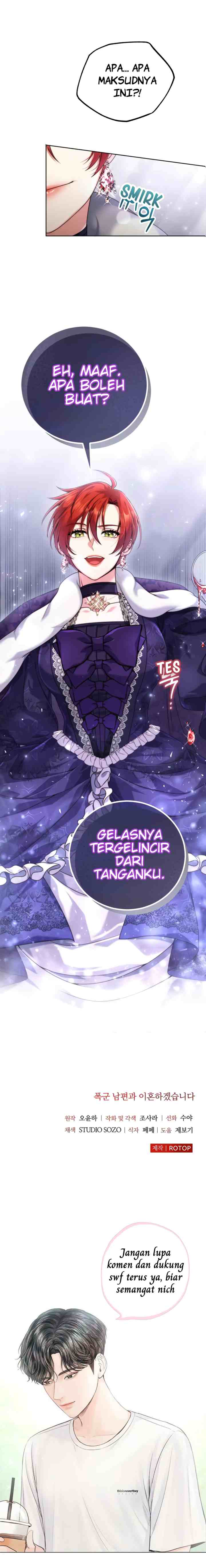 I'll Divorce My Tyrant Husband chapter 7 halaman 16