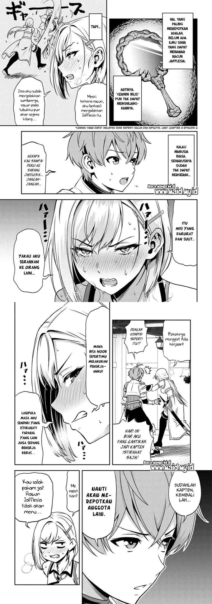 Toshiue Elite Onna Kishi Ga Boku No Mae De Dake Kawaii chapter 5.2 halaman 4