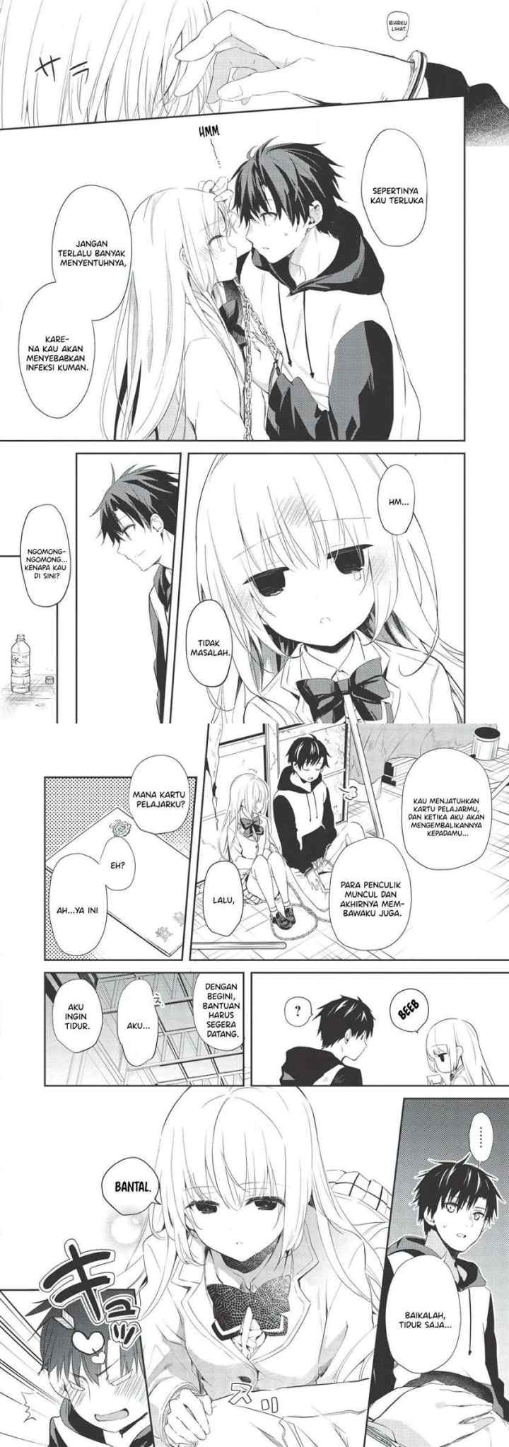 Saijo no Osewa ~Takane no Hana Darakena Meimon Kou de, Gakuin Ichi no Ojou-sama (Seikatsu Noryoku Kaimu) o Kagenagara Osewa suru Koto ni Narimashita~ chapter 1 halaman 11