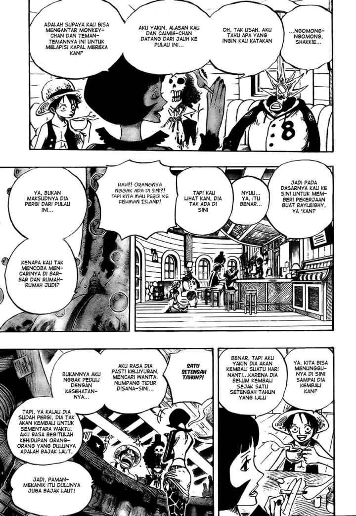 One Piece chapter 498 halaman 9
