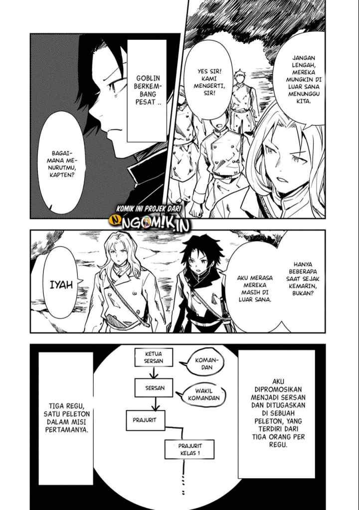 When I Reincarnated I Was a Soldier?! ~A Man Called the Red Shinigami~ chapter 1.2 halaman 18