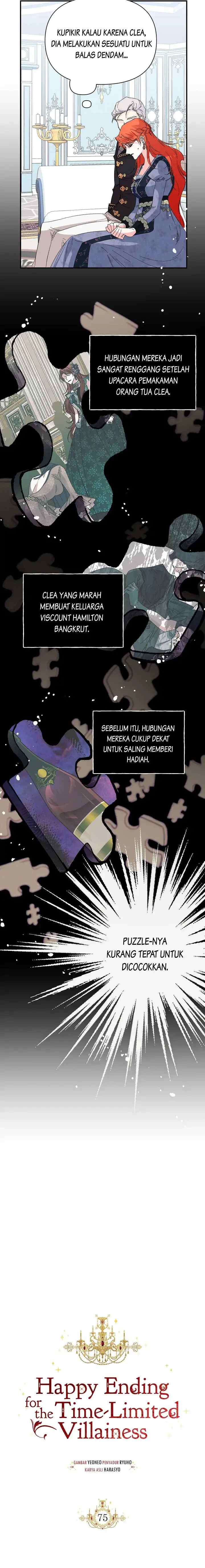 Happy Ending for the Time-Limited Villainess chapter 75 halaman 7