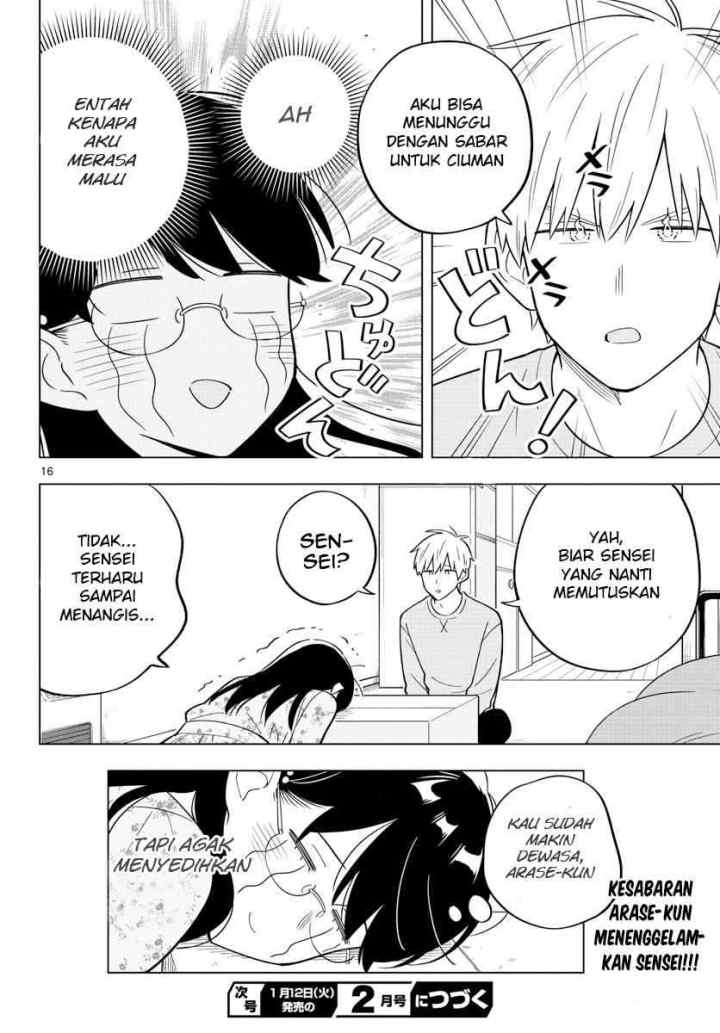 Sensei wa Koi wo Oshierarenai chapter 32 halaman 16