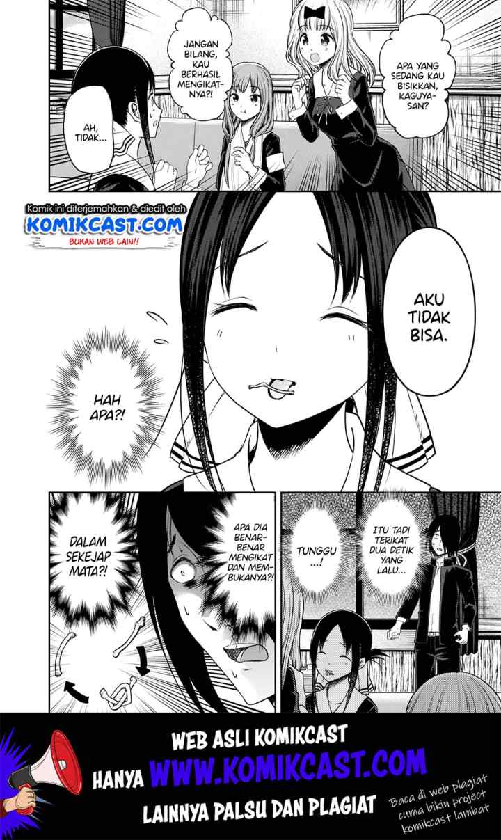 Kaguya-sama wa Kokurasetai: Tensai-tachi no Renai Zunousen chapter 173 halaman 7
