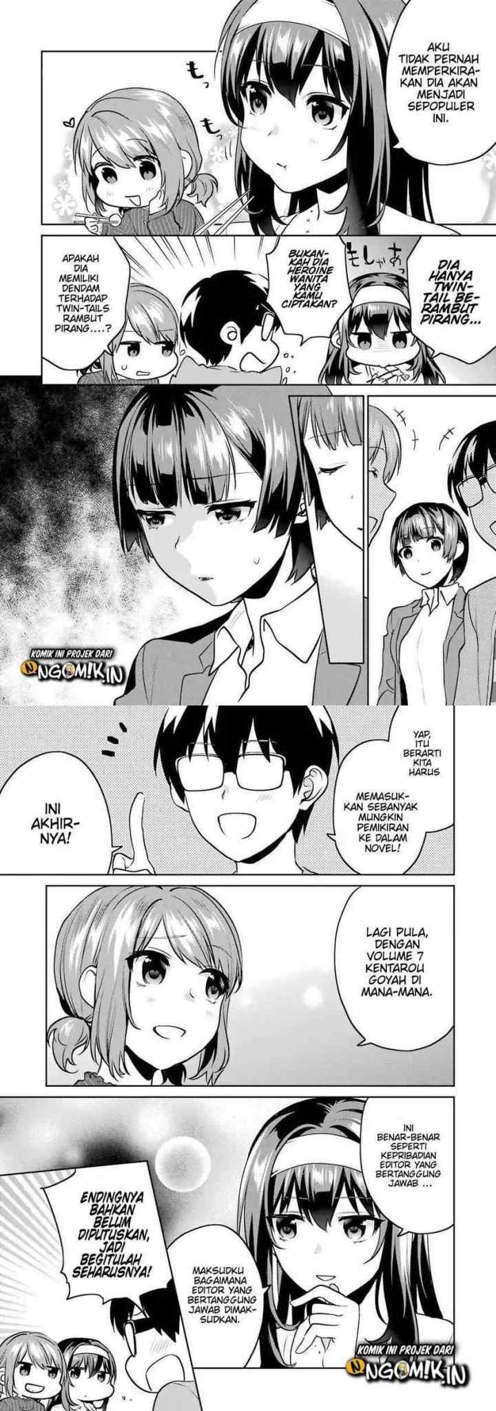Saenai Heroine no Sodatekata: Koisuru Metronome chapter 45 halaman 12