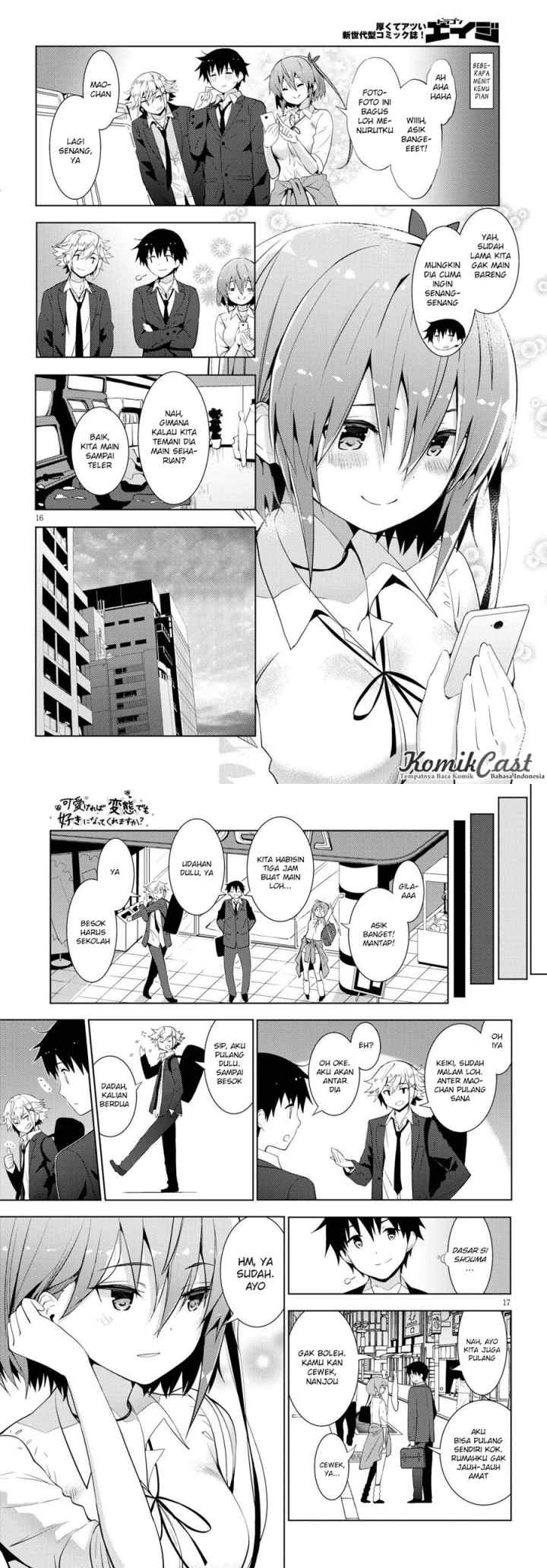 Kawaiikereba Hentai demo Suki ni Natte Kuremasu ka? chapter 10 halaman 9