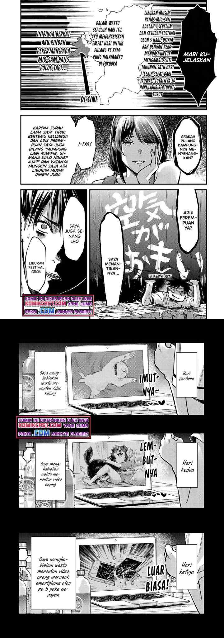 It's Fun Having a 300,000 yen a Month Job Welcoming Home an Onee-san Who Doesn't Find Meaning in a Job That Pays Her 500,000 yen a Month chapter 15 halaman 7