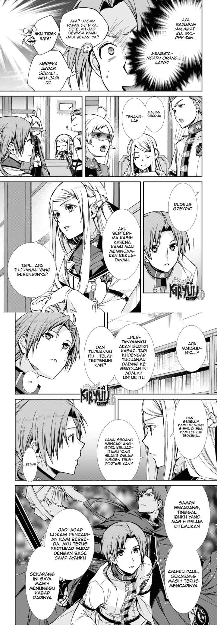 Mushoku Tensei: Isekai Ittara Honki Dasu chapter 77 halaman 9