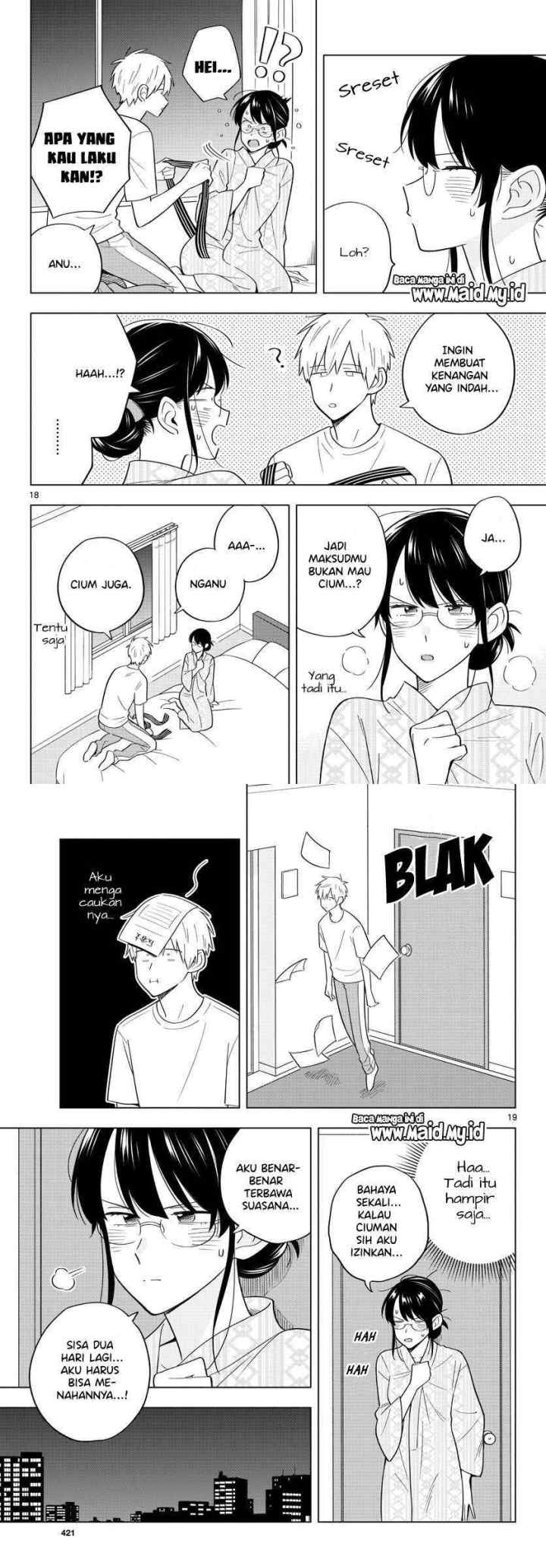Sensei wa Koi wo Oshierarenai chapter 36 halaman 10