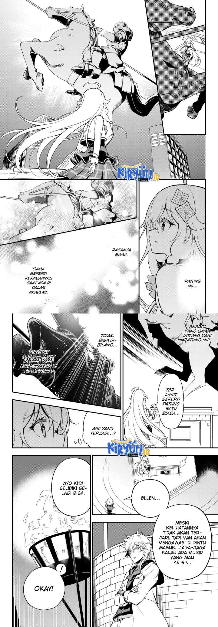 Chichi wa Eiyuu Haha wa Seirei Musume no Watashi wa Tenseisha chapter 43 halaman 8