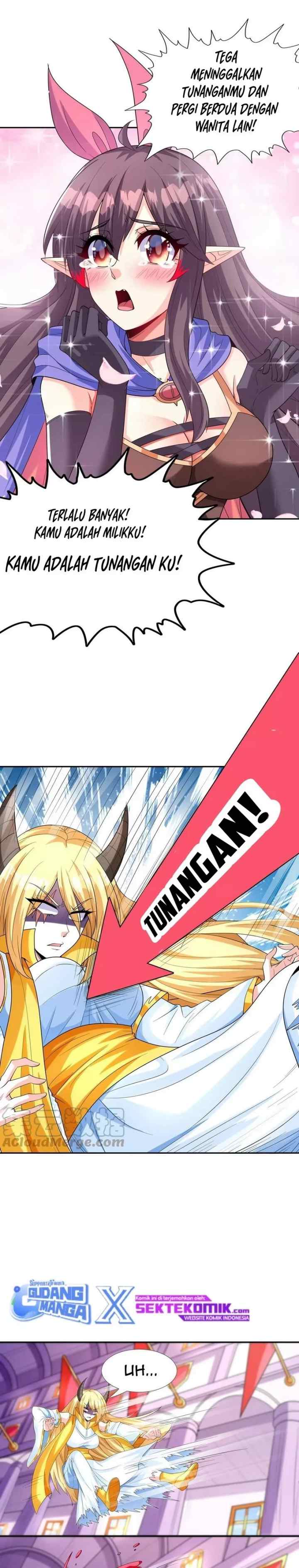 My Harem Is Entirely Female Demon Villains chapter 38 halaman 8
