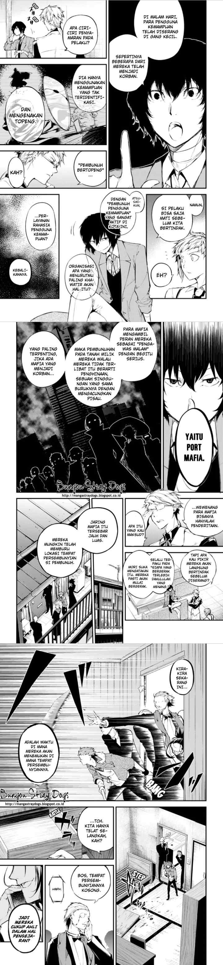 Bungou Stray Dogs chapter 46 halaman 4