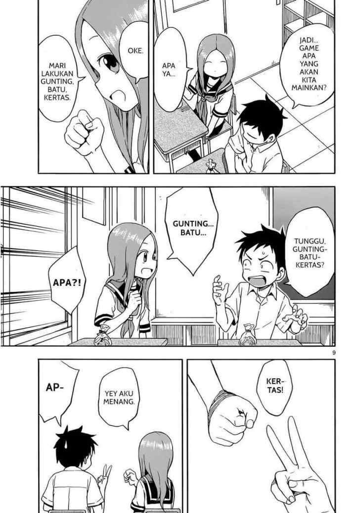 Karakai Jouzu no Takagi-san chapter 88 halaman 10