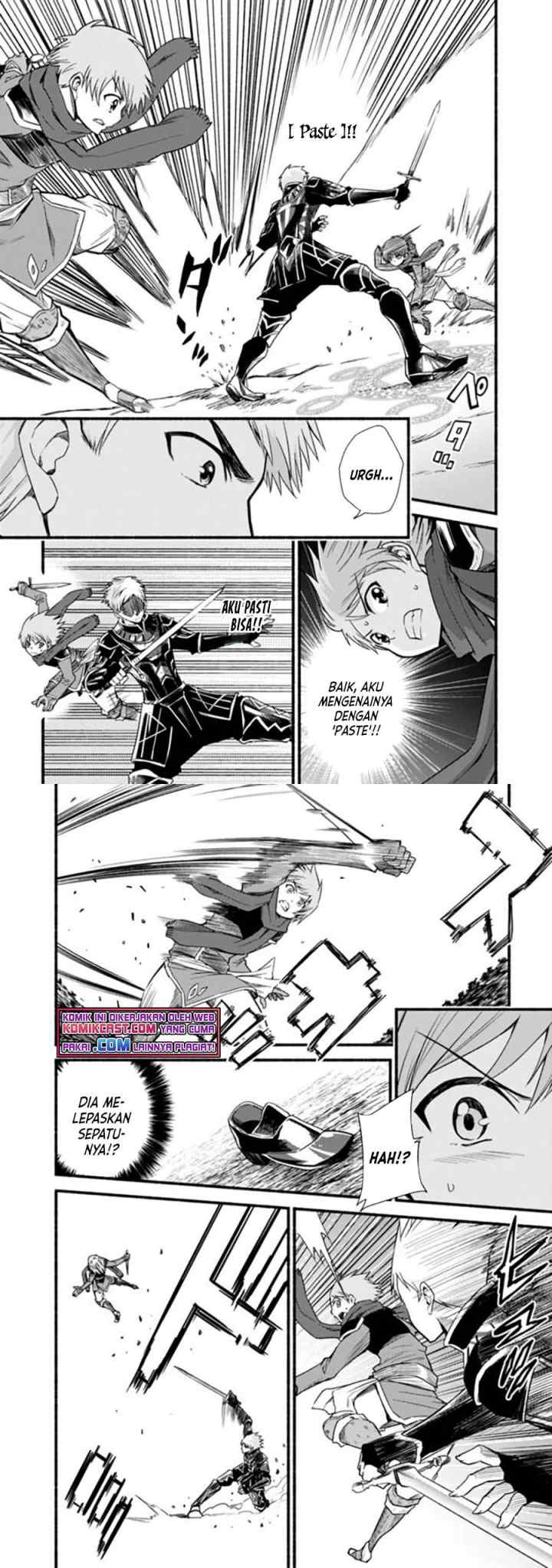 Living In This World With Cut & Paste chapter 16 halaman 8