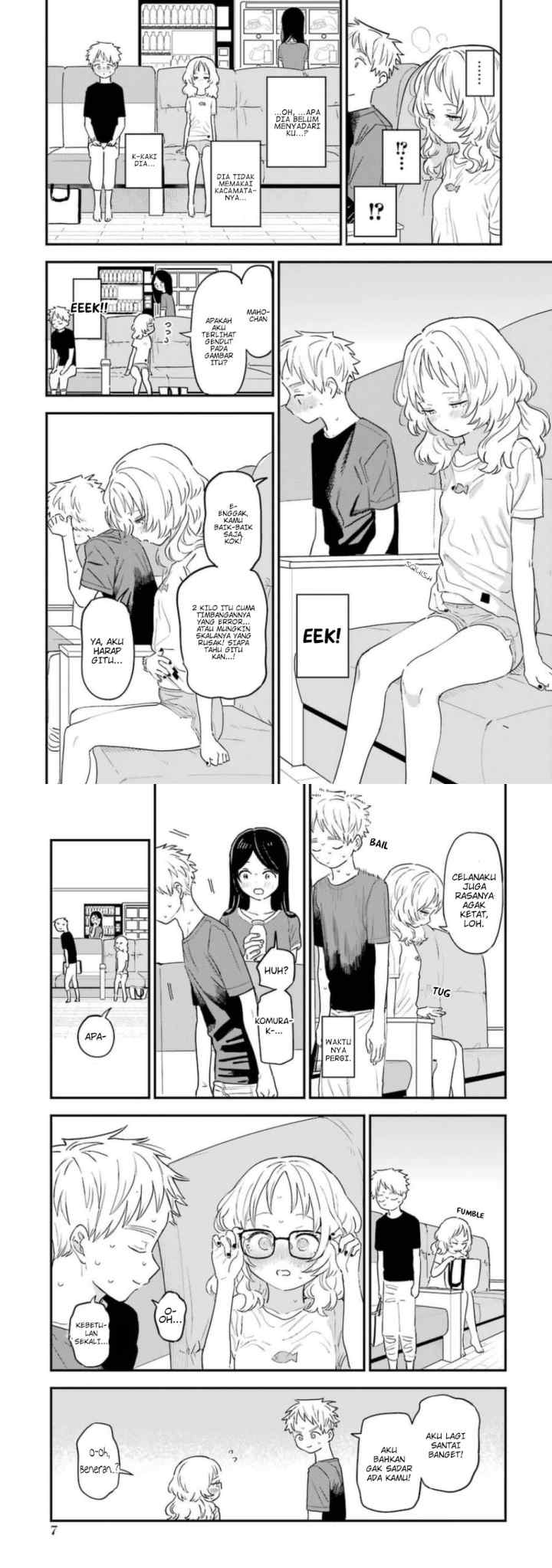 Sukinako ga Megane wo Wasureta chapter 75 halaman 5