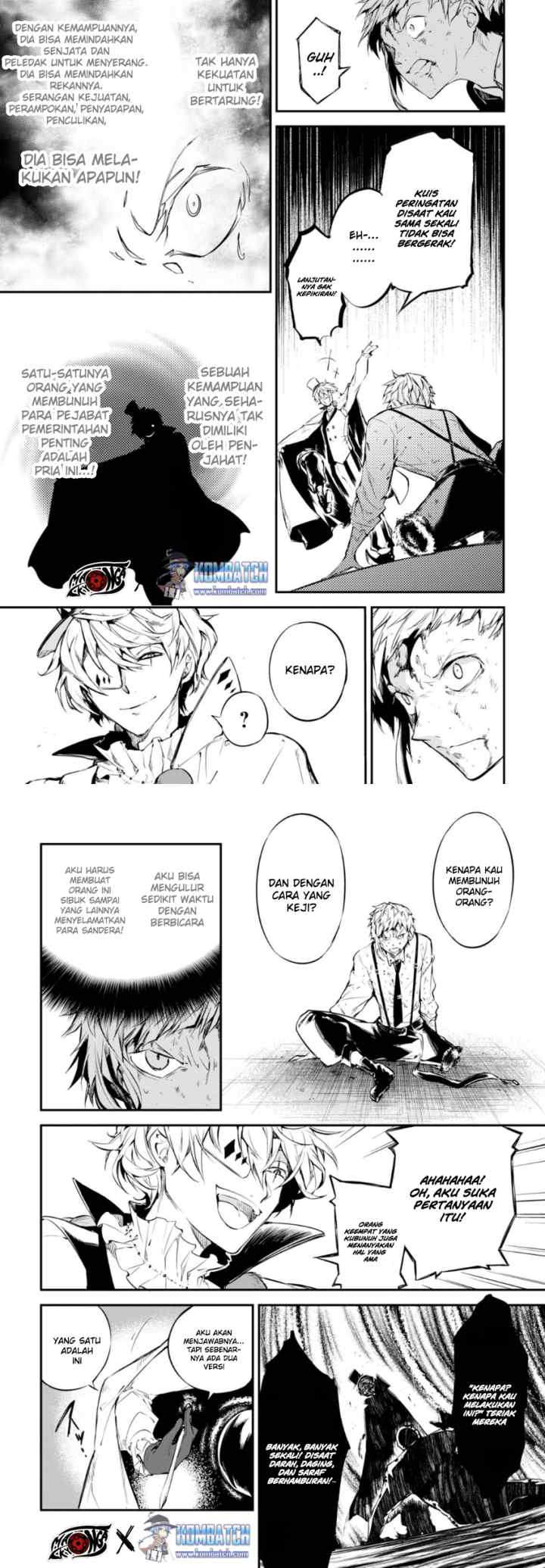 Bungou Stray Dogs chapter 58 halaman 9