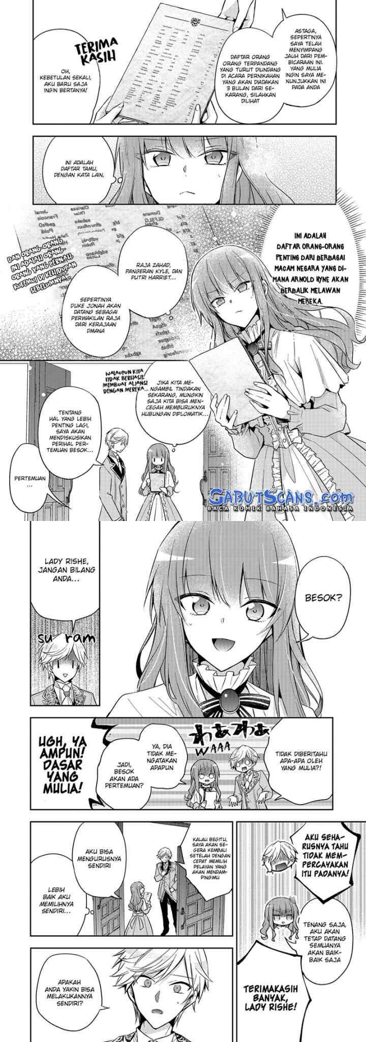 The Villainess Wants to Enjoy a Carefree Married Life in a Former Enemy Country in Her Seventh Loop! chapter 5 halaman 5
