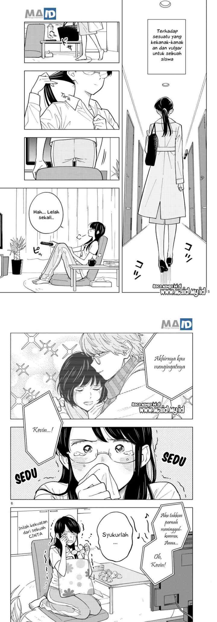 Sensei wa Koi wo Oshierarenai chapter 15 halaman 5