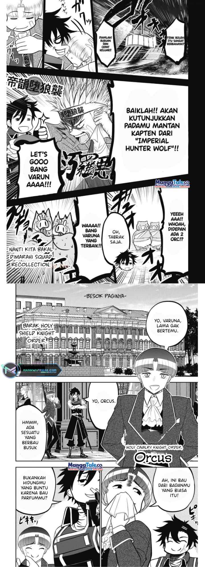 Saikyou Kenshi, Saiteihen Kishidan de Funsenchuu ~Orc wo Chi no Hate Made Oitsumete Zettai ni Shimatsu suru dake no Kantan? Nao Shigotodesu~ chapter 3 halaman 4