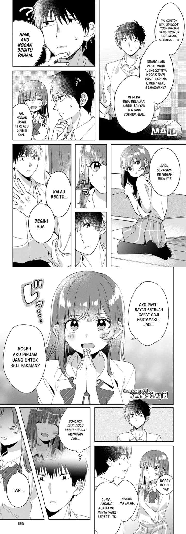 Hige Wo Soru. Soshite Joshikosei Wo Hirou chapter 11 halaman 6