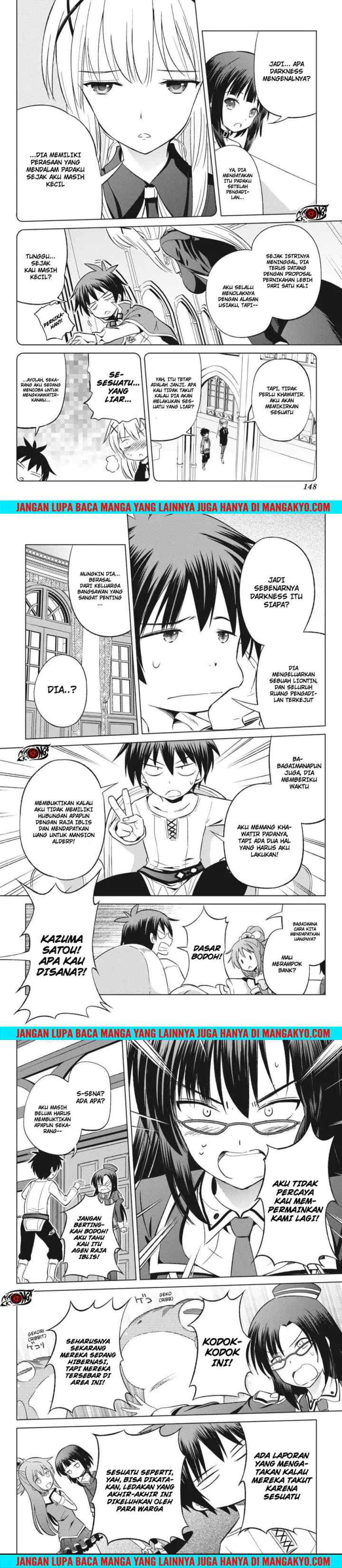 Kono Subarashii Sekai ni Shukufuku o! chapter 24 halaman 10