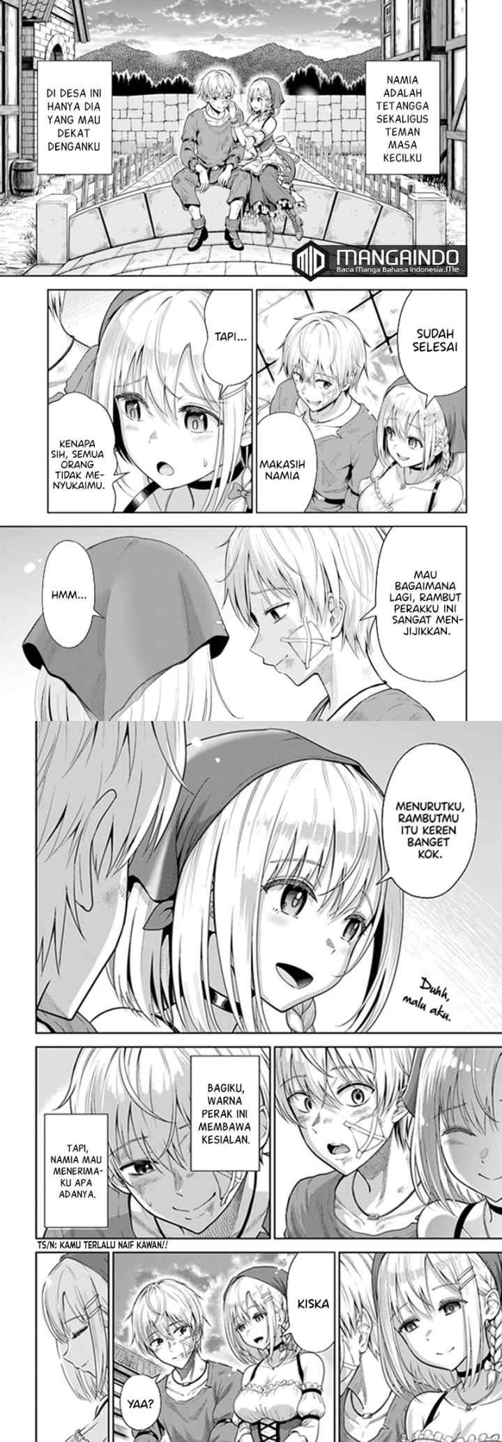 Dungeon ni Hisomu Yandere na Kanojo ni Ore wa Nando mo Korosareru chapter 1.1 halaman 6