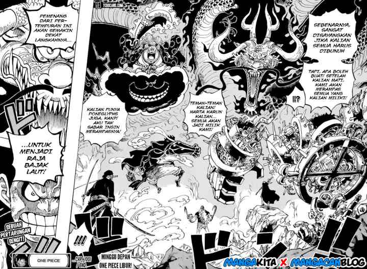 One Piece chapter 1001 halaman 15