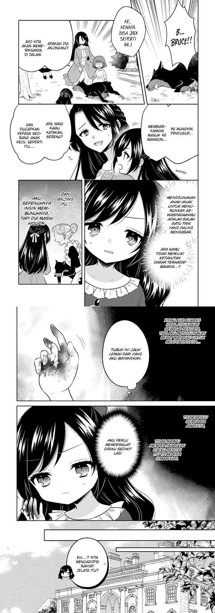 Moto Ansatsusha, Tensei shita Kizoku no Reijou ni narimashita chapter 1 halaman 9