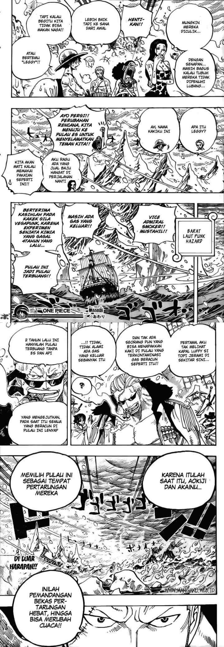 One Piece chapter 658 halaman 10