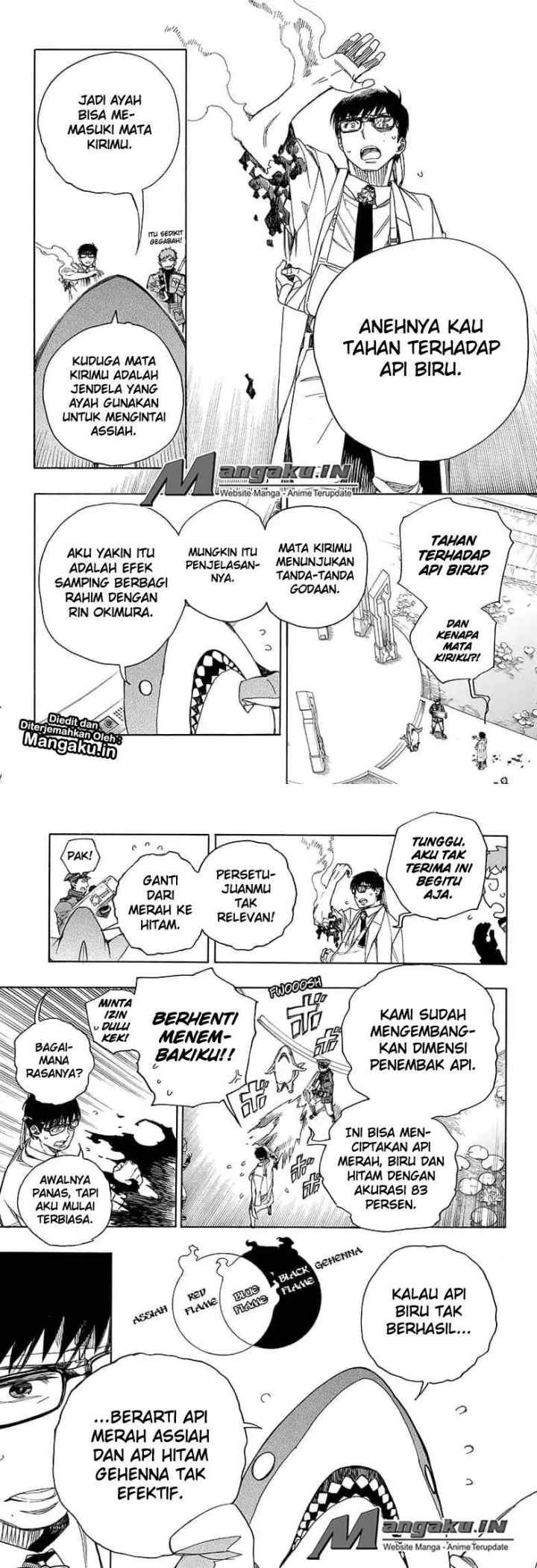 Ao No Exorcist chapter 110 halaman 4