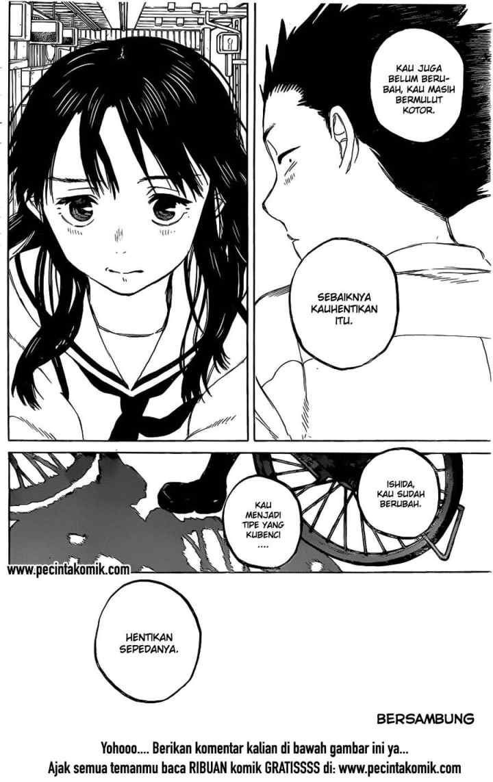 Koe no Katachi chapter 20 halaman 11
