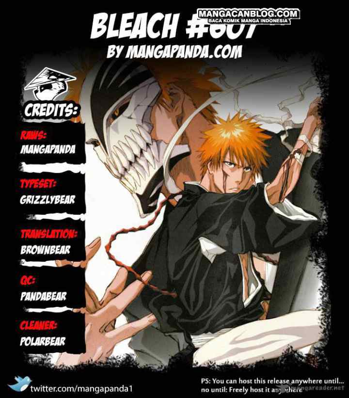 Bleach chapter 607 halaman 18